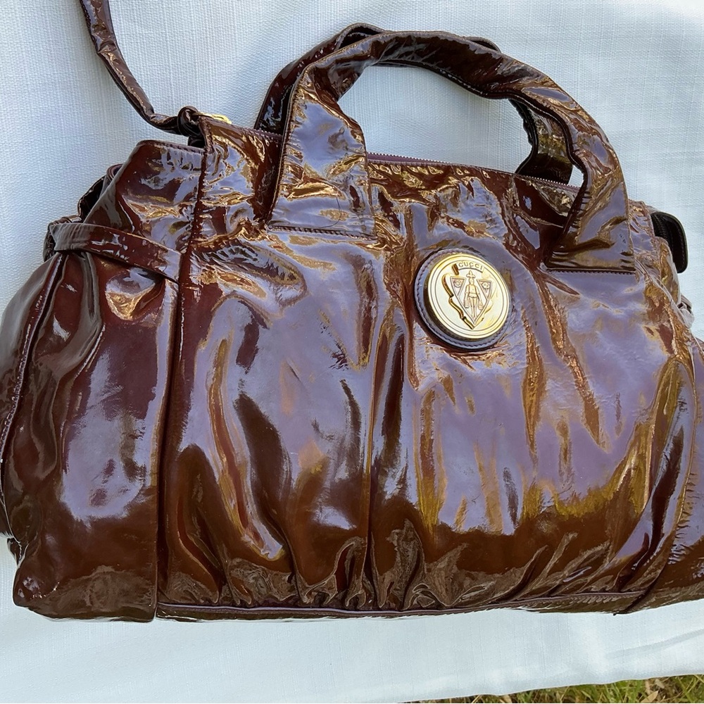 Gucci Hysteria Brown Hand Bag Large Size - Picture 4 of 11